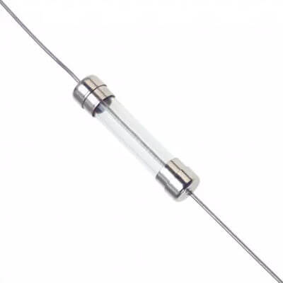 FUSE GLASS 5x20 20A 250V TIME LAG AXIAL WITH LEG - TBC2200A+P