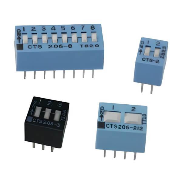 SWITCH SLIDE DIP DPST 50MA 24V