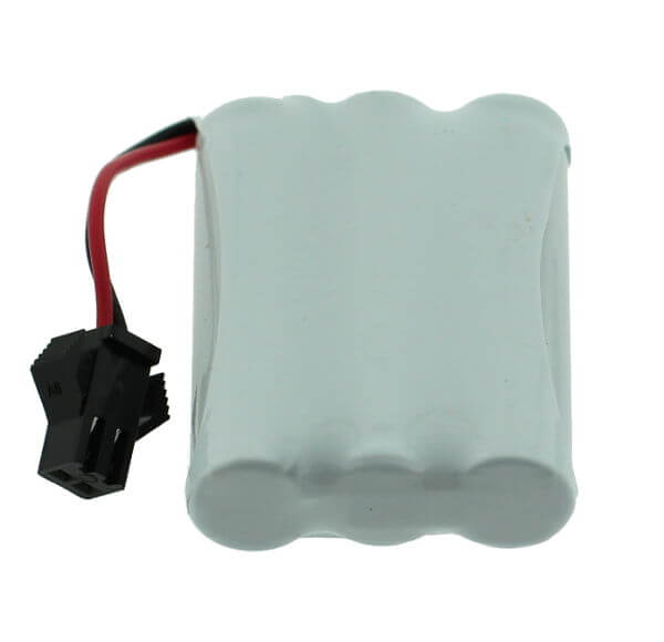 BATTERY 3.6V 600MAH WITH 3CM CABLE AND SOCKET - NI-MH-AAA600MAH-3CM