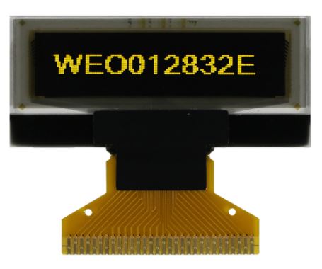 OLED COG 128X32 YELLOW 1.04" - WEO012832ELAP3N00000