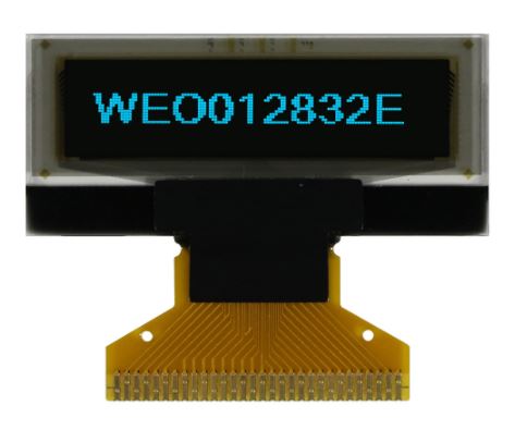 OLED COG 128X32 SKY BLUE 1.04" - WEO012832ESAP3N00000