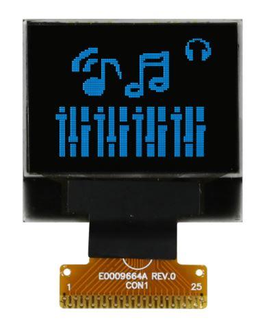 OLED COG 96X64 BLUE 0.95"