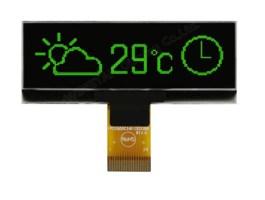 OLED COG 128X32 GREEN 2.22" - WEO012832AGPP3N00000