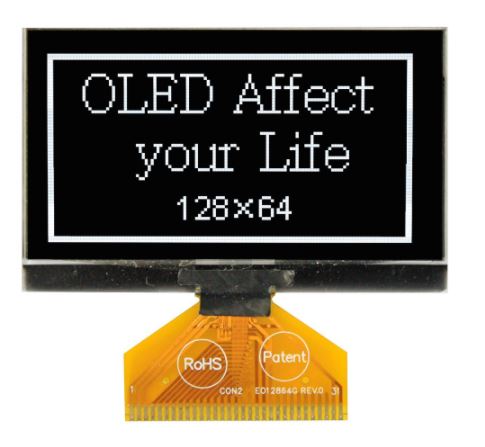 OLED COG 128X64 WHITE 2.42" - WEO012864HWPP3N00000