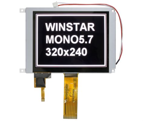 TFT LCD 5.7" 320x240 MONOCHROME WITH TOUCH - WF57STIACDNC0#