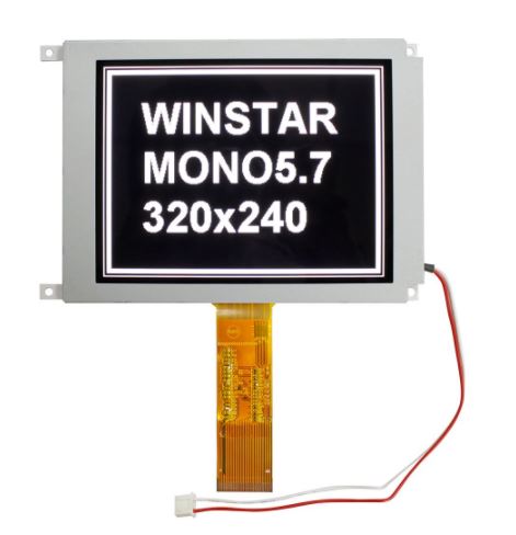 TFT LCD 5.7" 320x240 MONOCHROME 1000cd - WF57STIACDNN0#