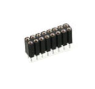 FEMALE HEADER 16PIN(2x8) 2.54mm THT V/T MACHINE PI - 803-87-016-10-001