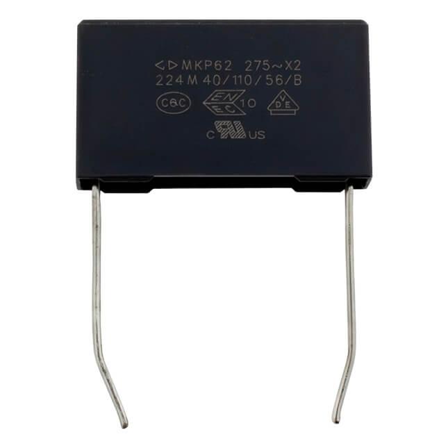 CAP.POL.220nF 275VAC 22.5MM 20% X2 - C42P2224M9SA907