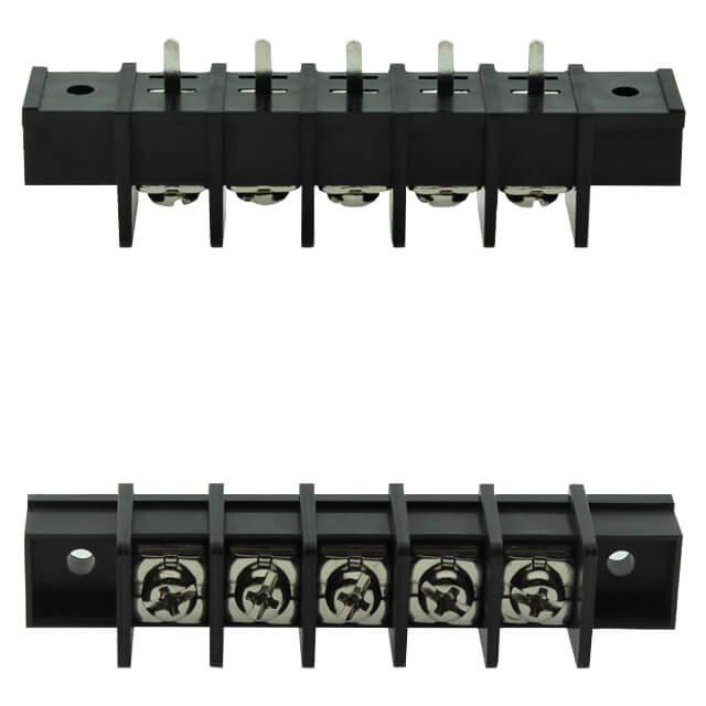 TERM.BLK.11MM 5PIN 180C BARRIER BLACK - DG65C-A-05P-13-00AH