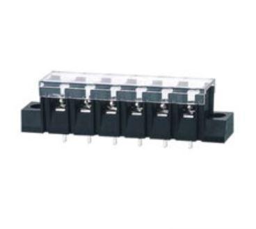 TERM.BLK.8.25MM 8P 180C BARRIER BLOCKS BLACK