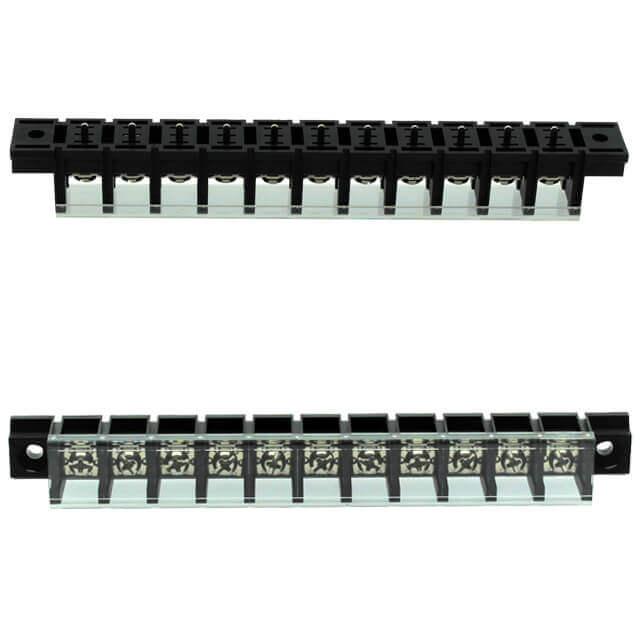 TERM.BLK.13MM 11PIN 180C BARRIER BLACK - DG78C-A-11P-13-00AH