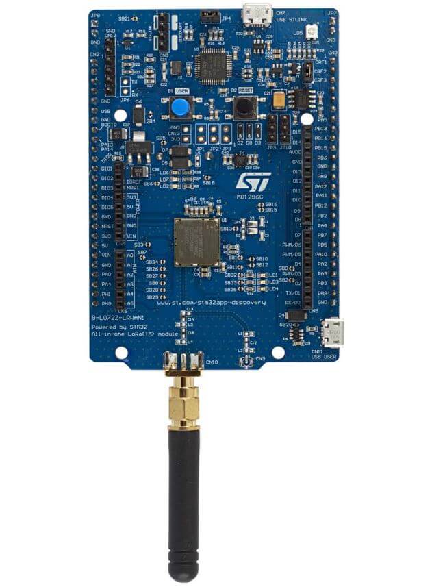 EVALUATION BOARD FOR STM32L072 - B-L072Z-LRWAN1