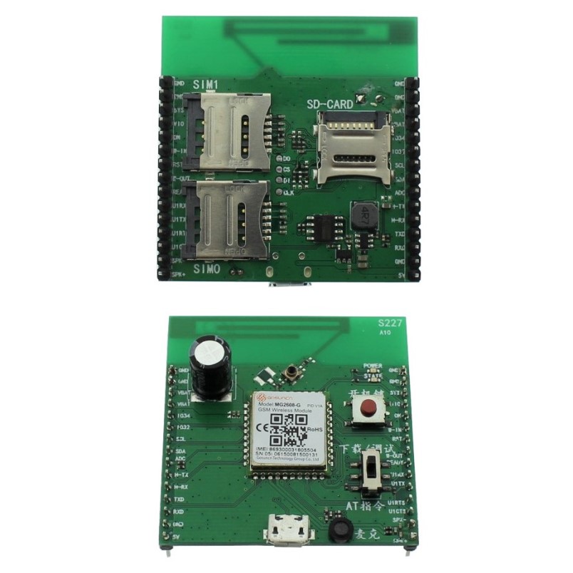 EVB FOR MG2608 GSM/GPRS MODULE - HZ-MG2608-G-V1A-SB-MK-01