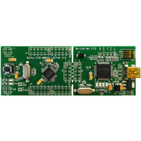 EVAL BOARD FOR MINI58L MCU 32 BIT ARM - NT-MINI58L