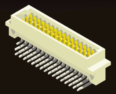 CONNECTOR HEADER MALE 2.54mm 30PIN R/A - 5DINRS3ANM-30S0WAB01