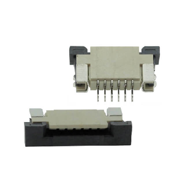 CONN.FOR TFT CONNECTION 1.00MM 6PIN(1X6) SMT R/A - FPC-1.0MM-6PIN