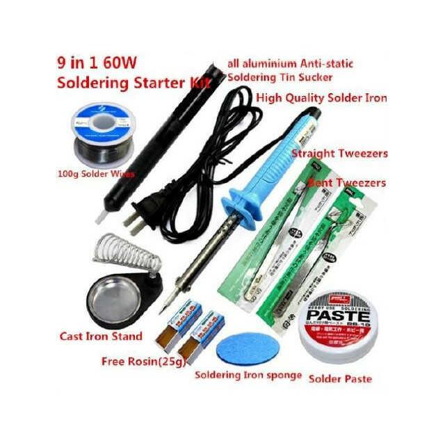 9 IN 1 60W SOLDERING HANDY KIT