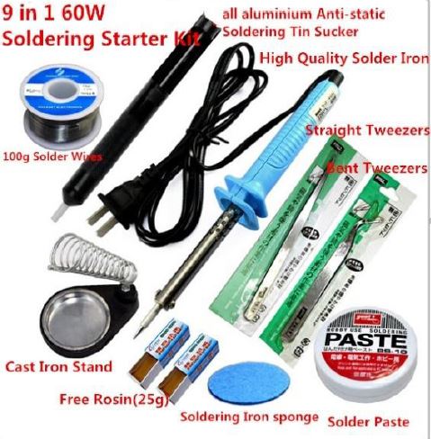 9 IN 1 60W SOLDERING HANDY KIT