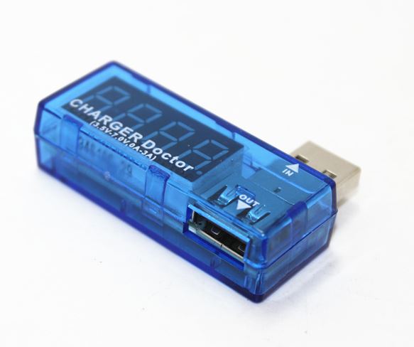 USB CURRENT VOLTAGE TESTER AND CHARGER