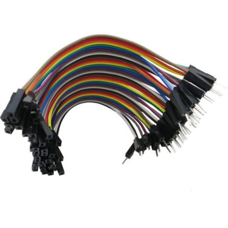 1P MALE FEMALE DUPONT 40PCS 20CM JUMPER CABLE