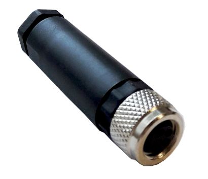 CONNECTOR MICRO JACK M8 3PIN FEMALE ASSEMBLY TYPE - PB-M8A-03P-FF-SL7001-00A