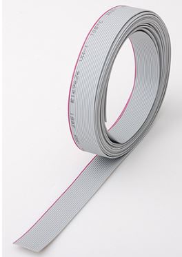 CABLE FLAT 24PIN 1.27mm 28AWG GRAY 76.5M