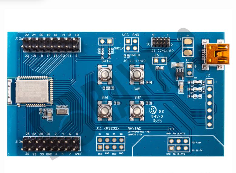 EVALUATION BOARD FOR MDBT42Q SERIES BT5 - MDBT42Q-DB