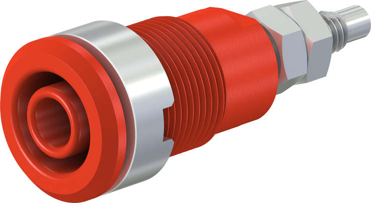 4 MM SAFETY SOCKET RED - 49.7043-22