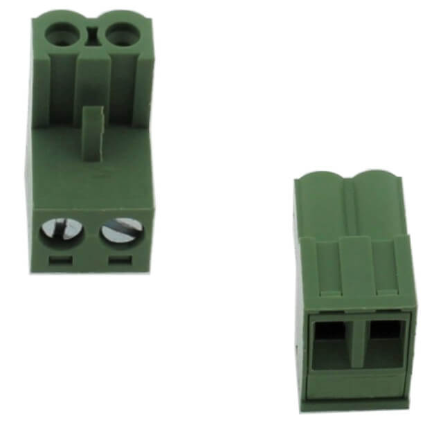 TERM.BLK.5.08MM 2P 90C FEMALE GREEN - MR-11.202