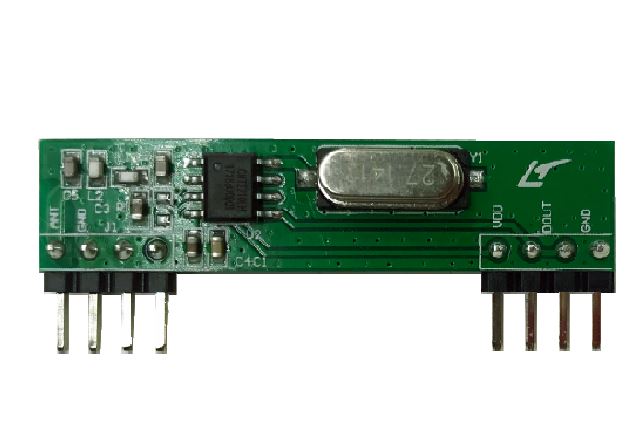 RF RECEIVER MODULE 3.3V - 5V 433MHZ DIP - RFM210LHW-433D-D