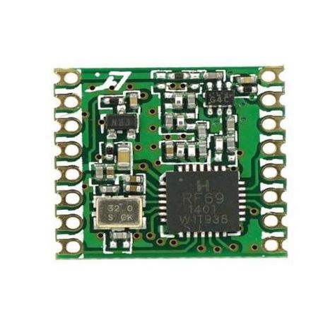 RF TRANSCEIVER MODULE H.POWER 868MHZ SMD - RFM69HCW-868S2