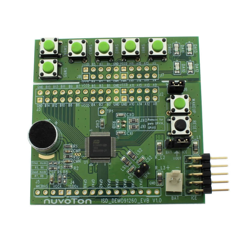 EVAL BOARD FOR ISD91 VOICE IC - NT-ISD91260