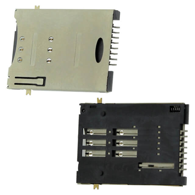 CONNECTOR SIM CARD PUSH-PUSH 8PIN - L-KLS1-SIM-030-6P-1-R