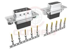 CONNECTOR TERMINAL CRIMP TYPE FEMALE FOR DSUB - T-DS1036-01-PC800-#24-20