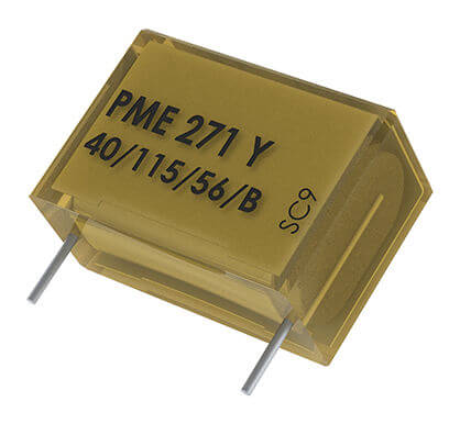 CAP.POL. 1.5nF 300VAC Y2 METALIZE %20 - PME271YA4150MR19T0