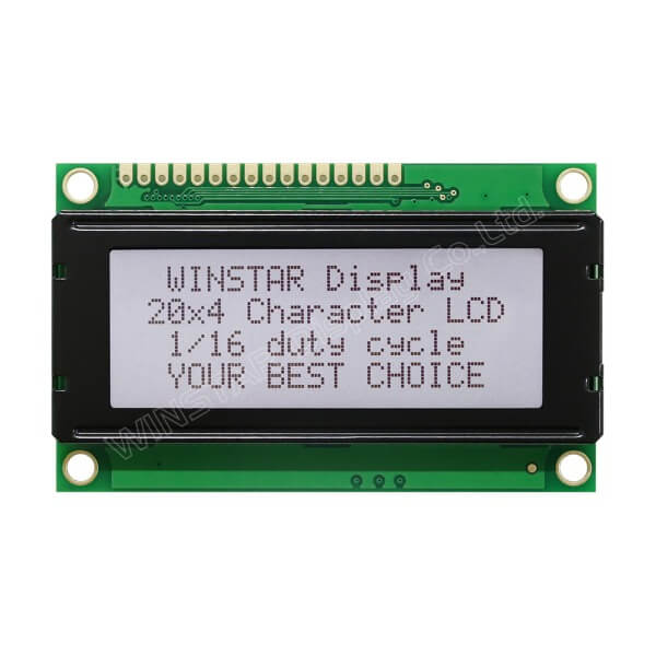 LCD CHARACTER 20X4 FSTN POSITIVE 5V - WH2004D-TFH-ET#