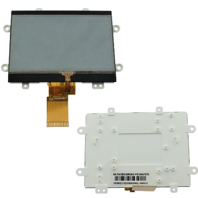 TFT PANEL 4.3” PLASTIC CASE,BOE GLASS,TOUCH 40P - SAT043BO40R04DFG104076TK