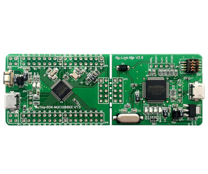 EVAL BOARD FOR NUC029SEE MCU 32 BIT ARM - NT-NUC029SE