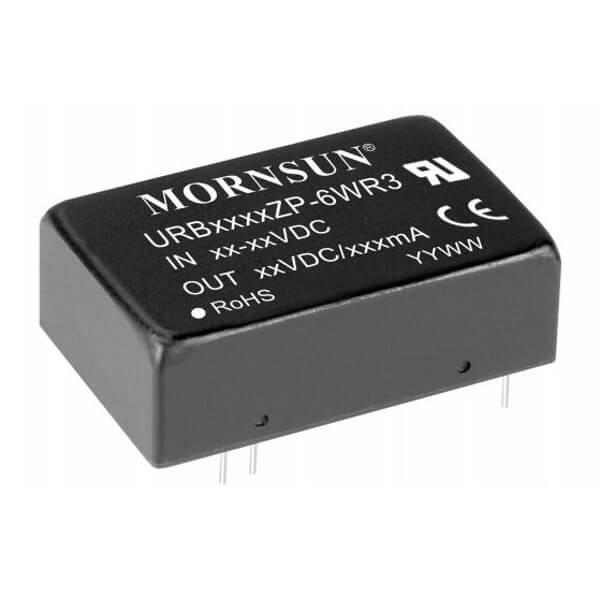 DC/DC CONV 6W 48VDC 24VDC 250mA