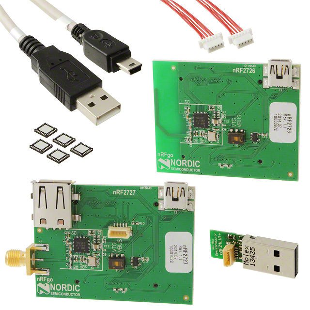 EVAL BOARD FOR NRF24LU1+ - NRF24LU1P-FXXQ32-DK