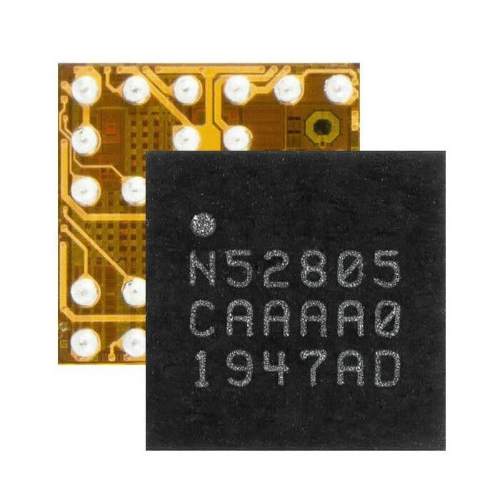 BLUETOOTH IC RF TXRX+MCU ISM>1GHZ 2.4GHz WLCSP62 - NRF52805-CAAA-R7