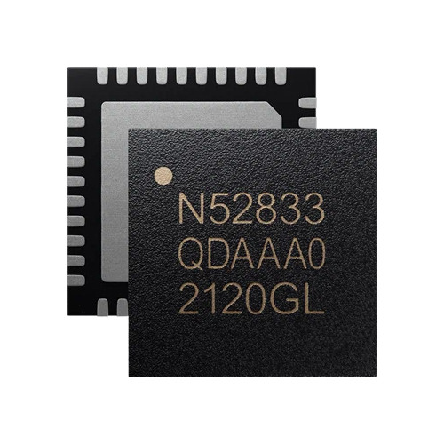 BLUETOOTH IC RF TXRX+MCU ISM>1GHZ 2.4GHz QFN40L - NRF52833-QDAA-R7