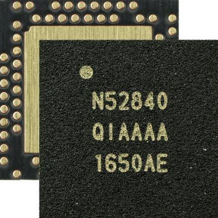 BLUETOOTH IC RF TXRX+MCU ISM>1GHZ 2.4GHz AQFN73 - NRF52840-QIAA-T