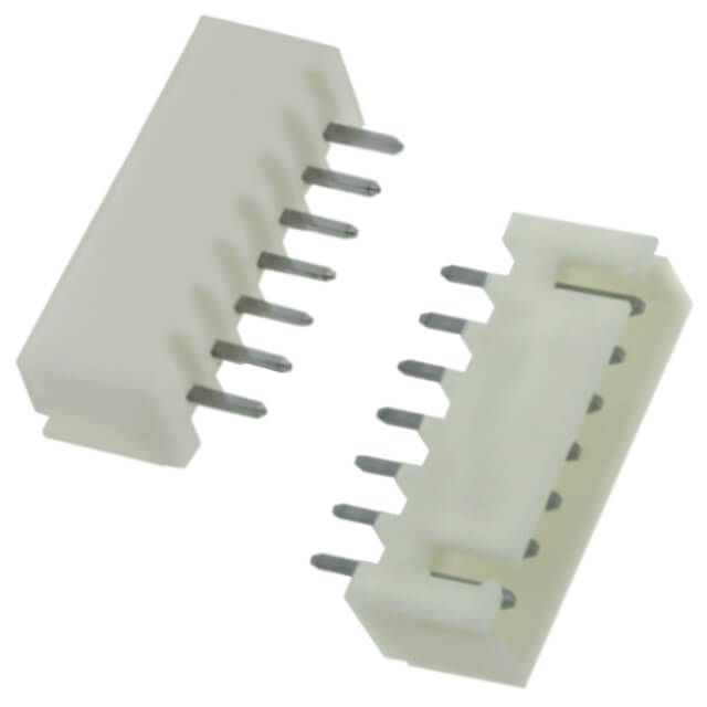 CON.T.B.2.50MM 7PIN(1x7) THT V/T MALE WHITE - 4672-07TSLF