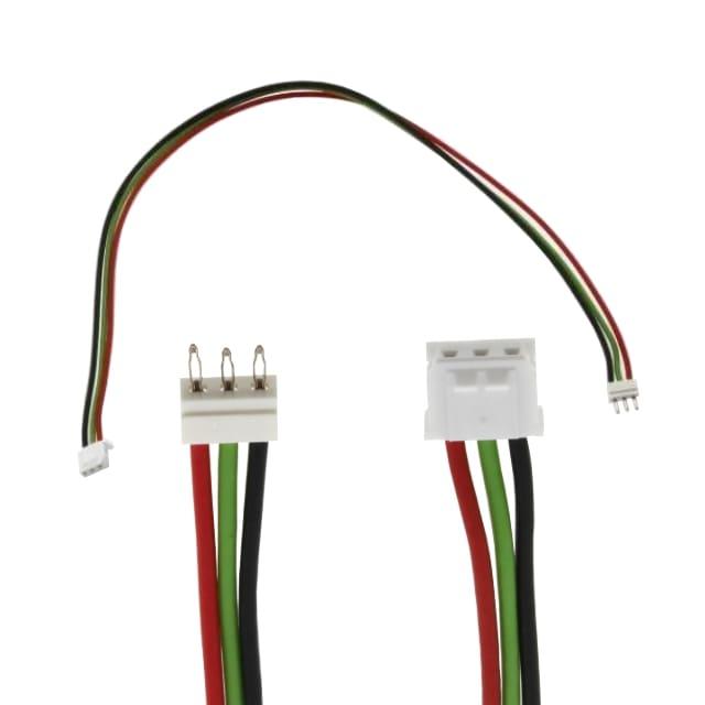 CONN. 3PIN(1X3) 2.00MM CABLE L:230MM 0.25MM