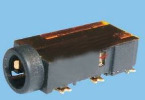 CONNECTOR STEREO JACK SMT R/A 2.5MM - L-KLS1-SPJ2.5-003