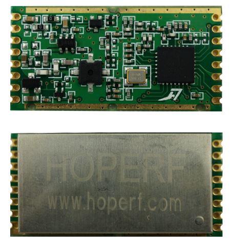 RF TRANSCEIVER MODULE LORA 868MHZ P.AMPF SMD - RFM95PW-868S2