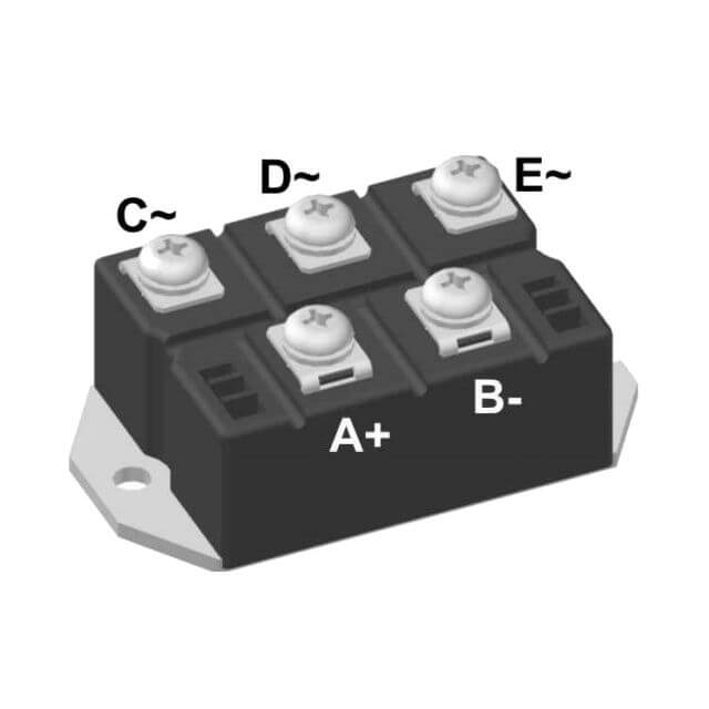 DIODE BRIDGE 175A 1800V 3PH PWS-E1 CHASSIS - VUO160-18NO7