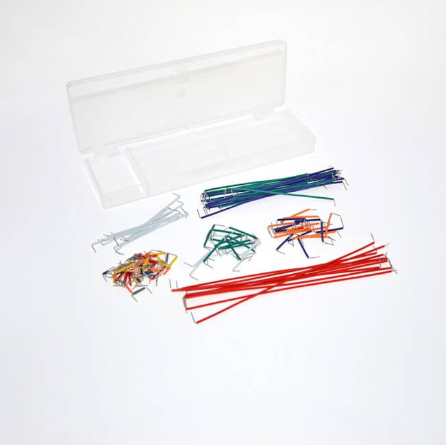 140 PCS SOLDERLESS JUMPER CABLE WIRE KIT WITH BOX