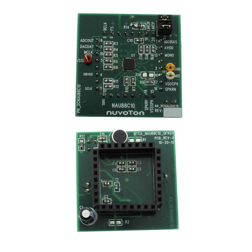 EVAL BOARD FOR NAU88C10 VOICE IC - NT-NAU88C10